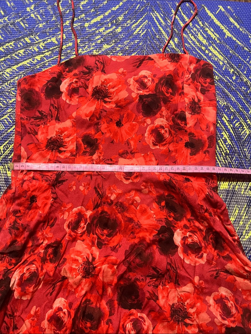 Alice + Olivia Red Floral Mini Dress - Picture 15 of 15